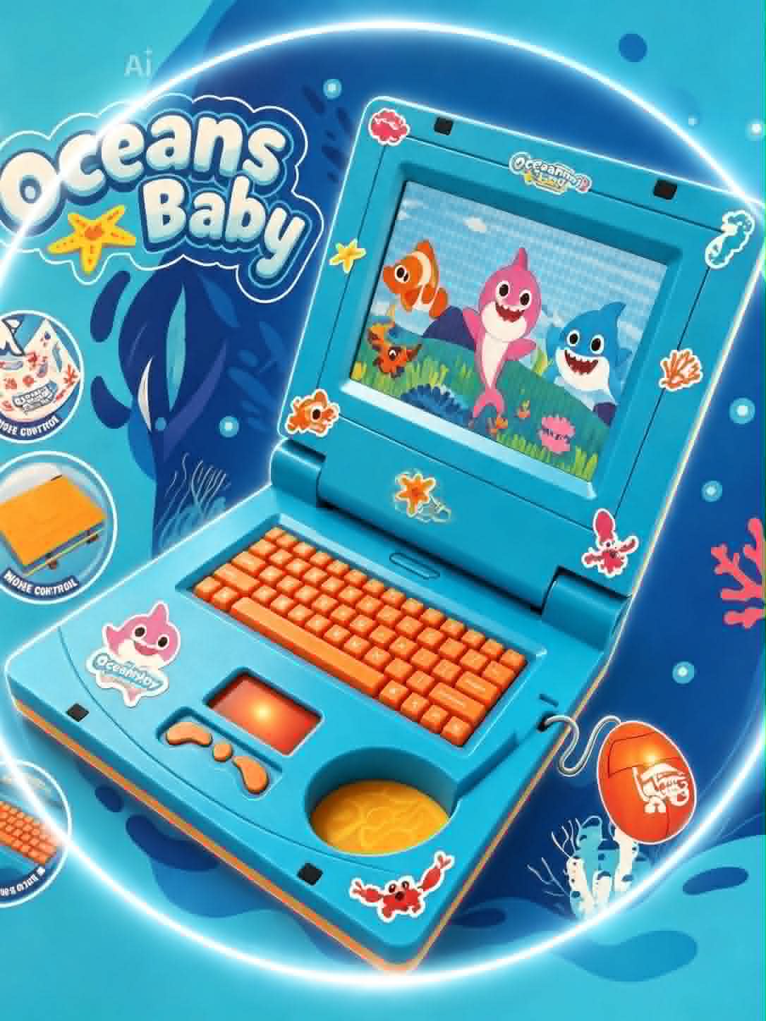 OCEANS BABY – MALI LAPTOP ZA VELIKE DEČIJE OSMEHE!